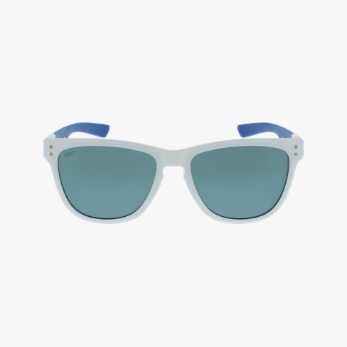 GAFAS DE SOL mujer POLARIZED WILD blanco/azul vista de frente