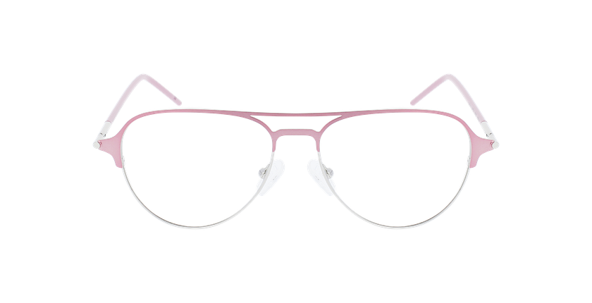 GAFAS GRADUADAS MAGIC 101 rosa/plateado - vista de frente