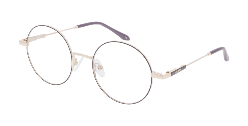 GAFAS GRADUADAS mujer ADRIANA morado/dorado - vista de frente