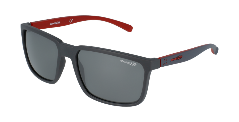 GAFAS DE SOL hombre STRIPE gris - vue de 3/4