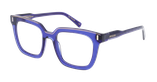 GAFAS GRADUADAS mujer CARACTÈRES FIL D'OR RÊVEUSE azul - vista de frente