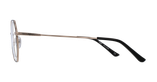 GAFAS GRADUADAS mujer ALANIS negro/dorado - vista de frente