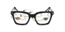 GAFAS GRADUADAS mujer MYSTERIEUSE negro