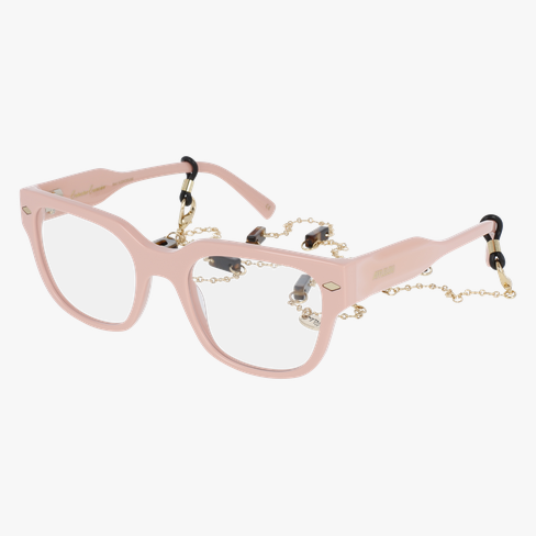 GAFAS GRADUADAS mujer CARACTÈRES AUDACIEUSE rosa/dorado
