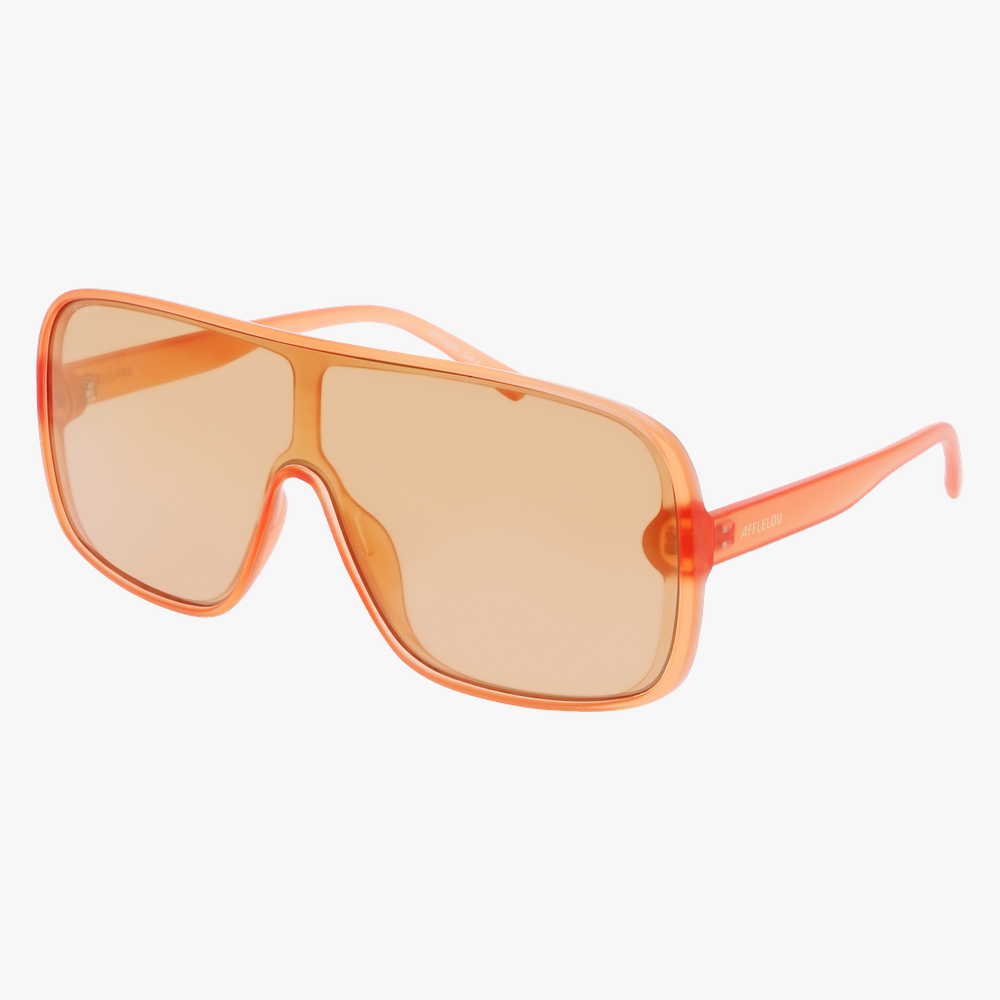 GAFAS DE SOL TILO naranja - vista de frente