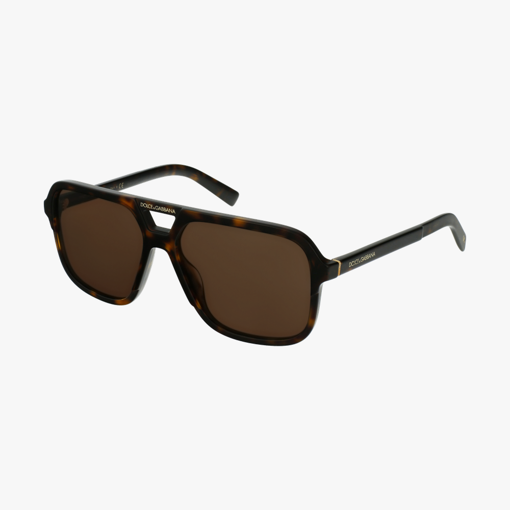 GAFAS DE SOL hombre DG4354 carey/marrón - vista de 3/4