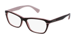 GAFAS GRADUADAS mujer RA 7091 rosa/negro - vista de frente