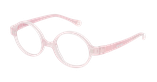 GAFAS GRADUADAS niños BABY rosa - vista de frente