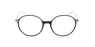 GAFAS GRADUADAS mujer MAGIC278 negro/blanco