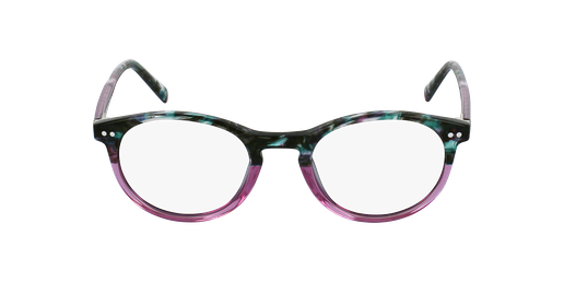 GAFAS GRADUADAS VIVALDI verde/rosavista de frente