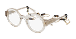 GAFAS GRADUADAS mujer CARACTÈRES PERSPICACE marrón - vista de frente