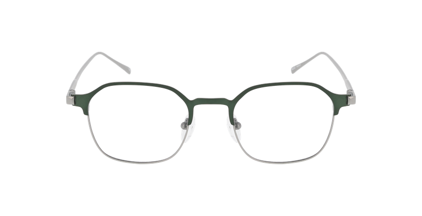 GAFAS GRADUADAS hombre MAGIC316 esmeralda/plateado - vista de frente