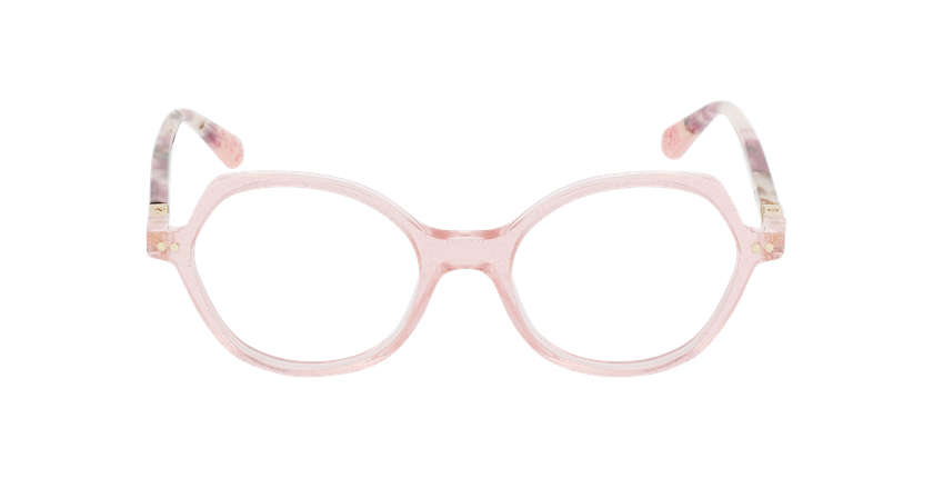 GAFAS GRADUADAS niños FROZEN 9 rosa - vista de frente