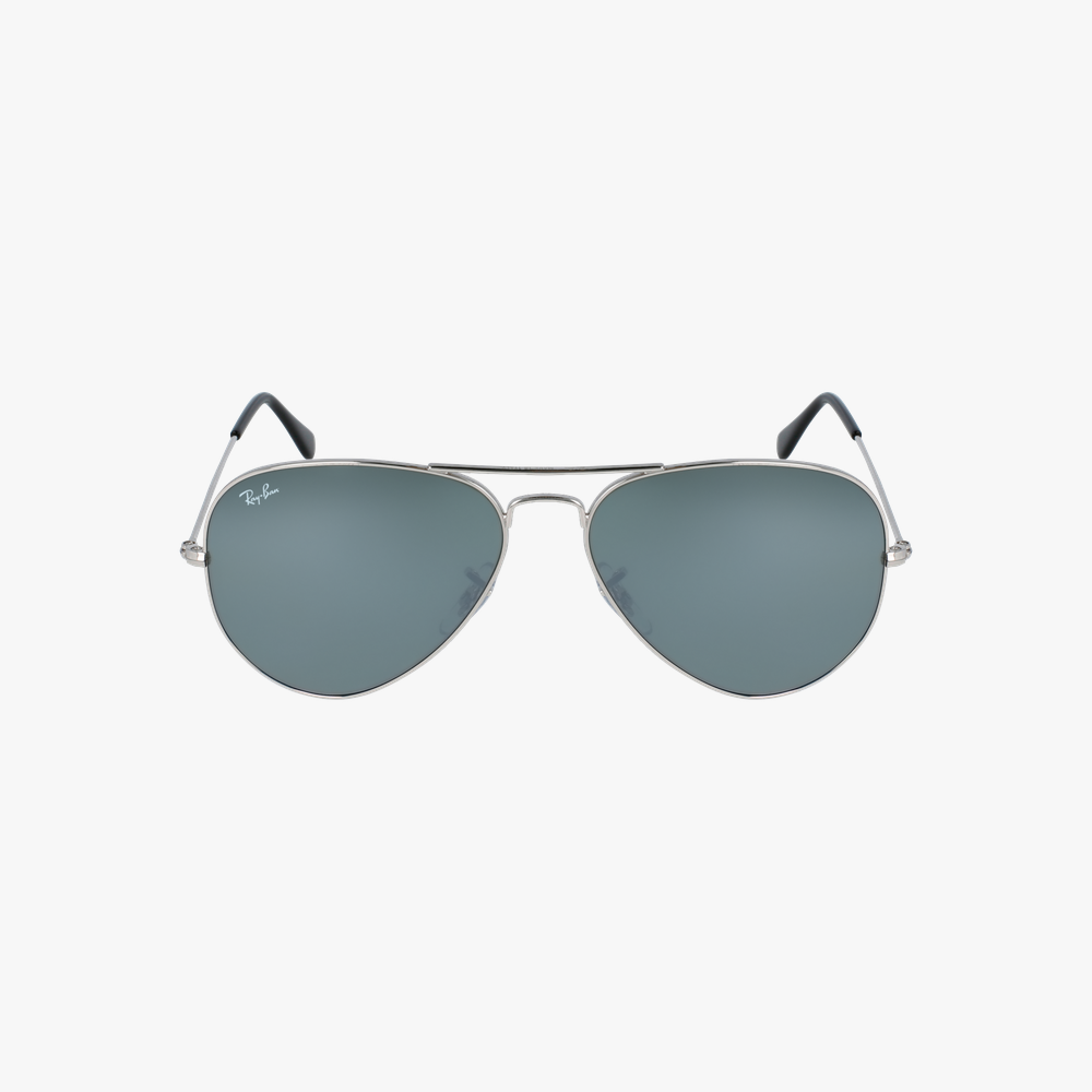 GAFAS DE SOL AVIATOR LARGE METAL plateado - vista de frente