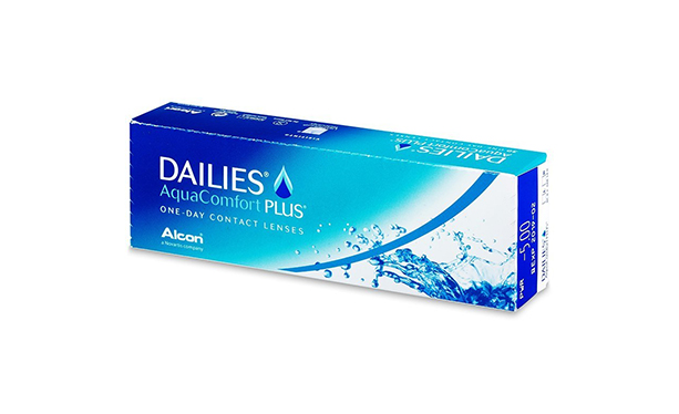 Lentillas Dailies AquaComfort Plus 30L - vista de frente