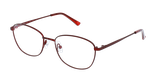 GAFAS GRADUADAS mujer RZERO33 rojo - vista de frente