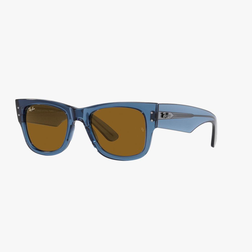 GAFAS DE SOL MEGA WAYFARER 0RB0840S negro azul - vista de frente