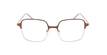 GAFAS GRADUADAS mujer MAGIC 102 marrón/negro - vista de frente
