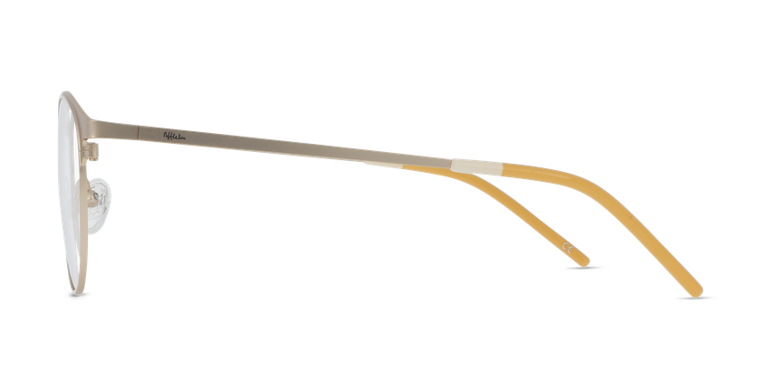 GAFAS GRADUADAS mujer MAGIC 151 blanco/dorado - vista de frente