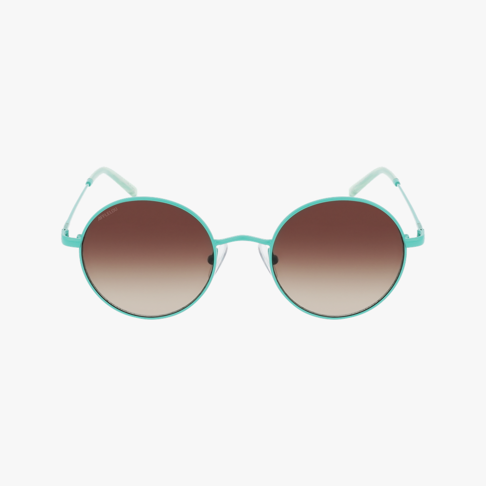 GAFAS DE SOL RONDA verde - vista de frente