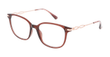 GAFAS GRADUADAS mujer LOUISA marrón - vista de frente