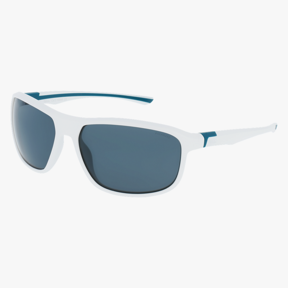 GAFAS DE SOL MITCH POLARIZED blanco/verde - vista de frente