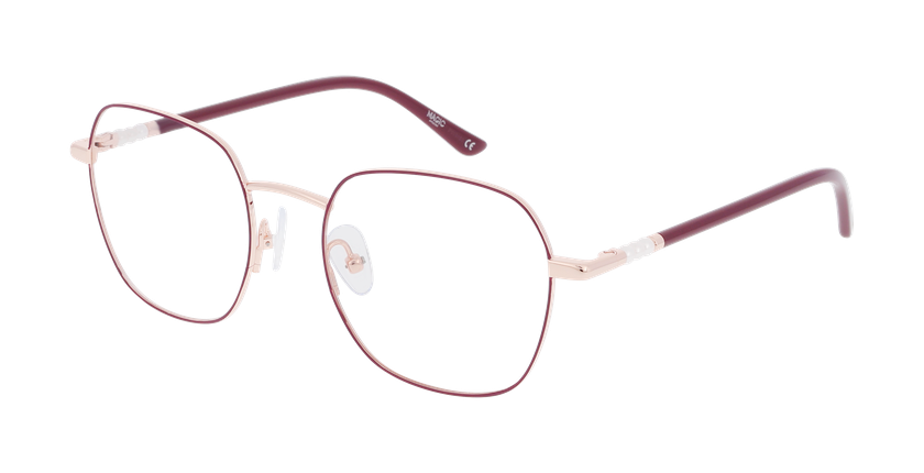 GAFAS GRADUADAS mujer MAGIC319 morado/rosa - vista de frente