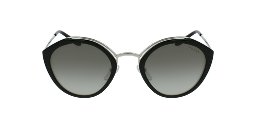 GAFAS DE SOL mujer 0PR 18US negro/plateadovista de frente