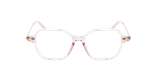 GAFAS GRADUADAS mujer MAGIC MOANA rosa/dorado - vista de frente