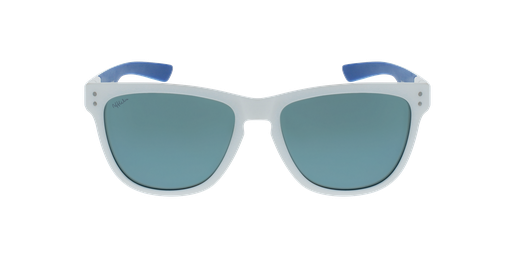 GAFAS DE SOL mujer POLARIZED WILD blanco/azul vista de frente