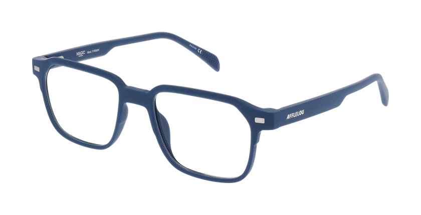 GAFAS GRADUADAS hombre FIRMIN azul/azul oscuro mate - vista de frente