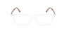 GAFAS GRADUADAS hombre MAGIC 130 blanco/plateado