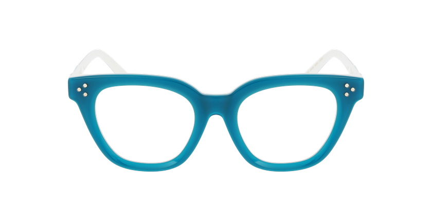 GAFAS GRADUADAS mujer CARACTÈRES ARTISTE azul - vista de frente