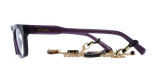 GAFAS GRADUADAS mujer CARACTÈRES CRÉATIVE morado - vista de frente