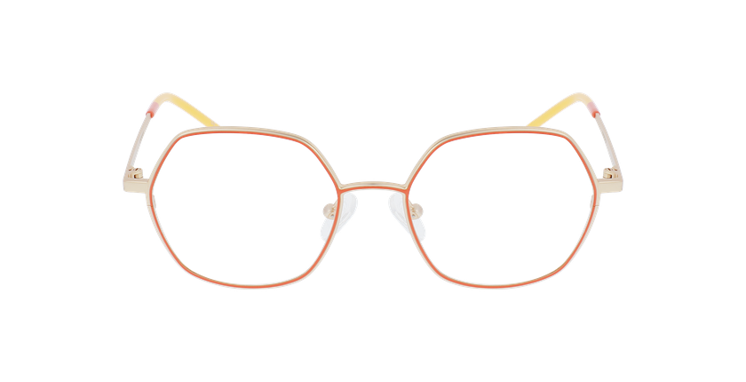 GAFAS GRADUADAS mujer MAGIC 153 naranja/coral mate - vista de frente