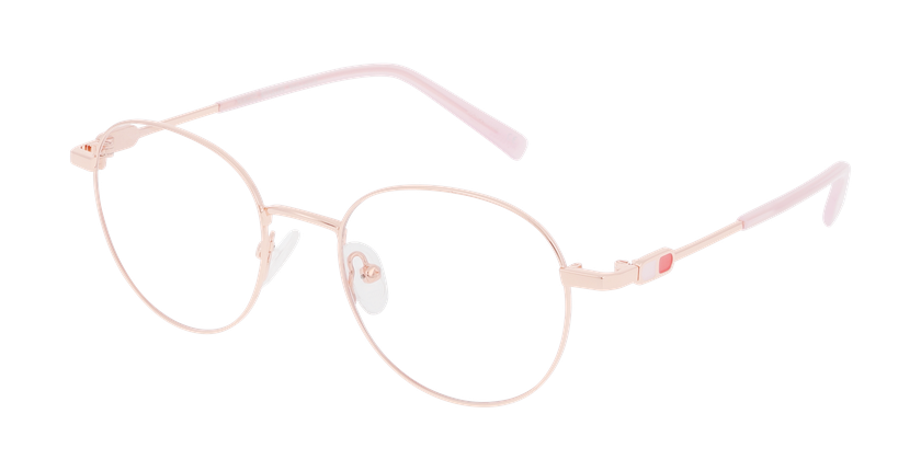 GAFAS GRADUADAS mujer LUCIE dorado - vista de frente