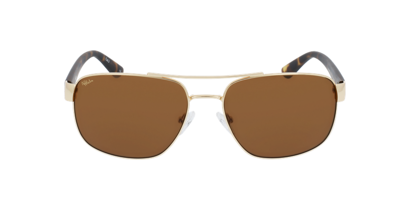 GAFAS DE SOL hombre ANDEO dorado/carey - vista de frente