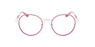 GAFAS GRADUADAS mujer MAGIC253 rojo/dorado