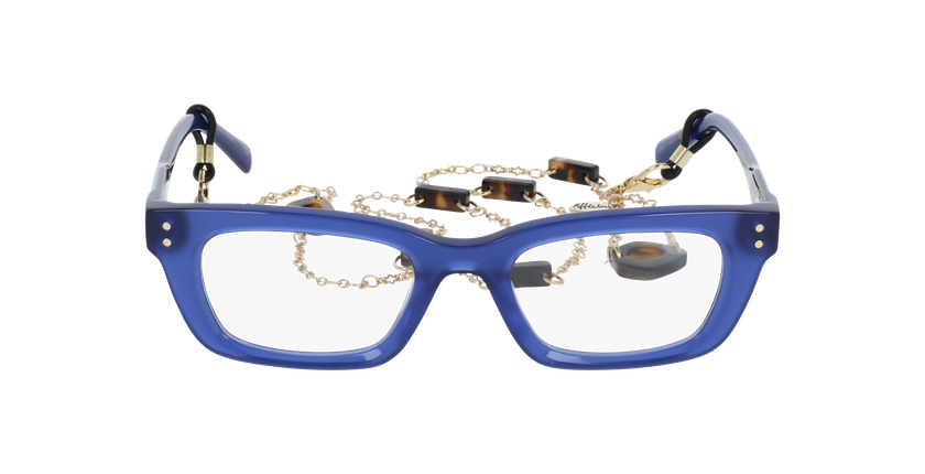 GAFAS GRADUADAS mujer CARACTÈRES CRÉATIVE azul/morado - vista de frente