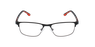 GAFAS GRADUADAS hombre AYDAN negro/rojo