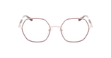 GAFAS GRADUADAS mujer MAGIC252 marrón/dorado - vista de frente