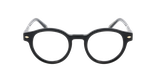 GAFAS GRADUADAS mujer CARACTÈRES DISCRÈTE negro - vista de frente