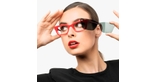 GAFAS GRADUADAS mujer CARACTÈRES CRÉATIVE rojo - vista de frente