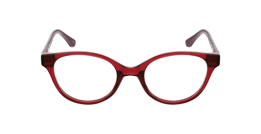 GAFAS GRADUADAS niños RZERO21 morado/rosa - vista de frente