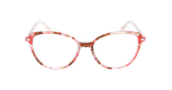 GAFAS GRADUADAS mujer MAGIC280 carey/rojo - vista de frente