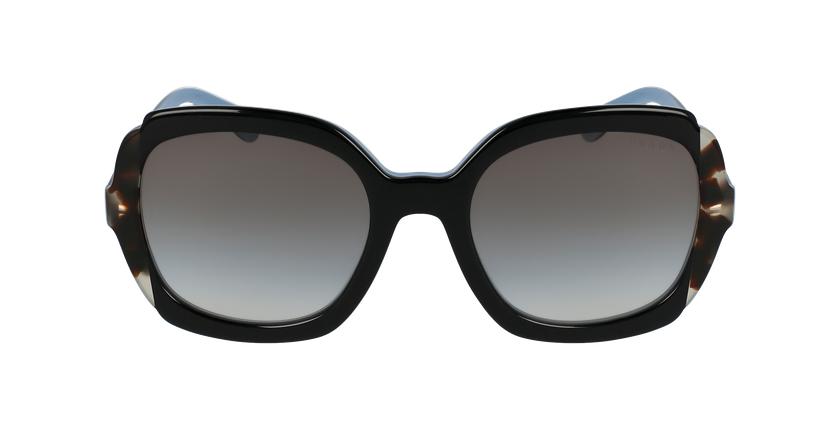 GAFAS DE SOL mujer 0PR 16US negro/carey - vista de frente