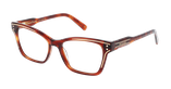 GAFAS GRADUADAS mujer CHANCEUSE carey/dorado - vista de frente