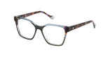 GAFAS GRADUADAS mujer VYA096V verde - vista de frente