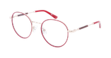 GAFAS GRADUADAS mujer MAGIC253 rojo/dorado - vista de frente