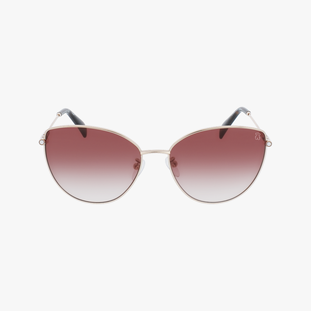 GAFAS DE SOL mujer STO424S dorado/rosa - vista de frente